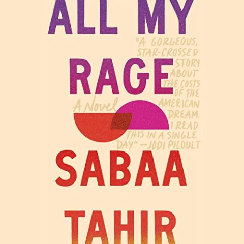 The audiobook cover of "All My Rage"