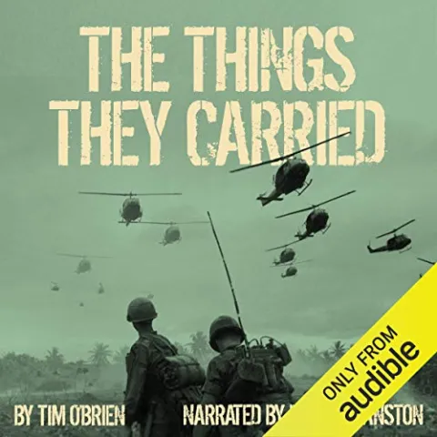 The audiobook cover of "The Things They Carried"