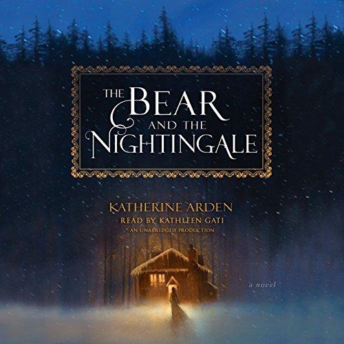 The audiobook cover for "The Bear and the Nightingale"